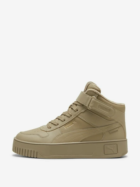 Кеды PUMA Carina Street Mid Wtr, бежевый, арт. 398050P0P-03