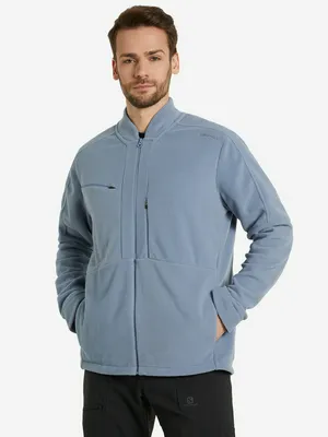 Джемпер флисовый Salomon Outlife, голубой, арт. LC1640700S03