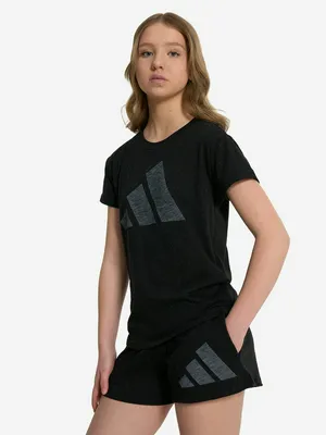 Футболка для девочек Adidas, черный, арт. JC9781A01