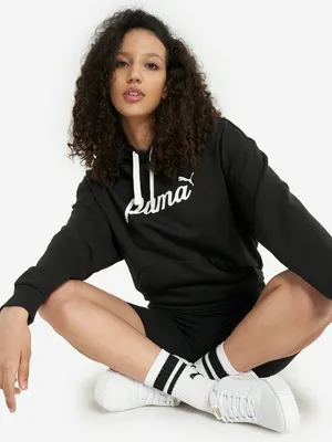 Худи PUMA Ess+ Blossom Script, черный, арт. 679348P0P-01