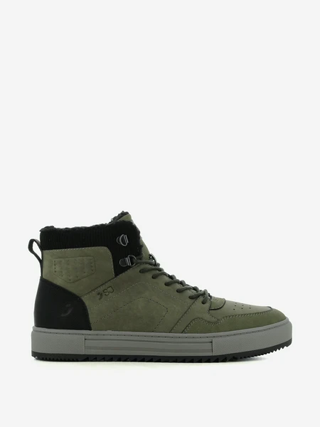 Кеды утепленные мужские Safety Jogger Eloy Wtr High, зеленый, арт. 623549SFJ-KHA