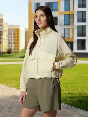 Ветровка Columbia Paracutie Cropped Cargo Windbreaker, желтый, арт. 2116571CLB-758