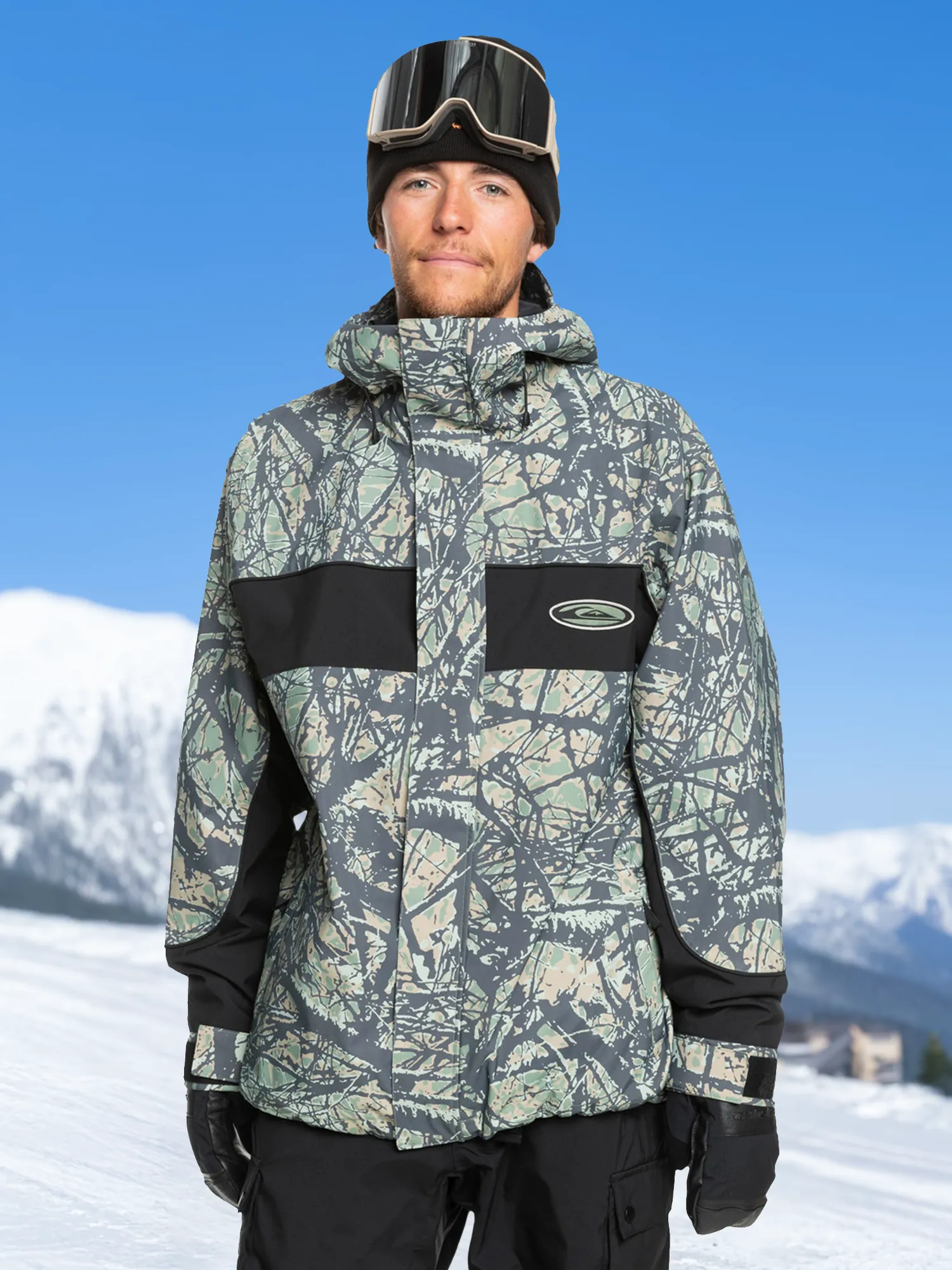 Куртка утепленная Quiksilver High Altitude 20 K, разноцветный, арт. EQYTJ03474Q02-GLW6