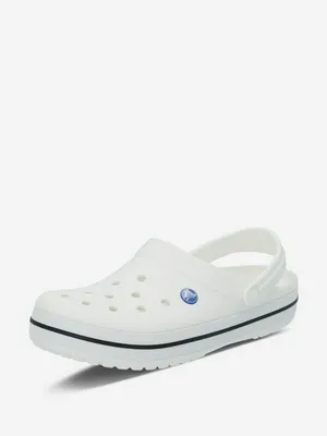 Сабо Crocs Crocband, белый, арт. 11016C1G-100