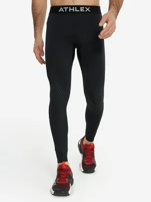 Тайтсы компрессионные мужские Athlex, черный, арт. 136731A31-99