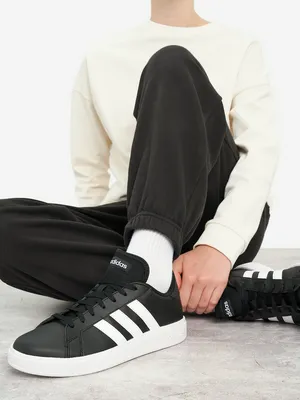 Кеды adidas Grand Court Base 2.0, черный, арт. GW9262A01