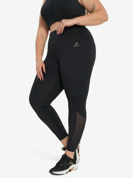 Легинсы Demix ProSculpt Mesh Plus Size, черный, арт. 137805DMX-99