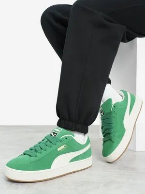 Кроссовки PUMA Suede XL, зеленый, арт. 395205P0P-77