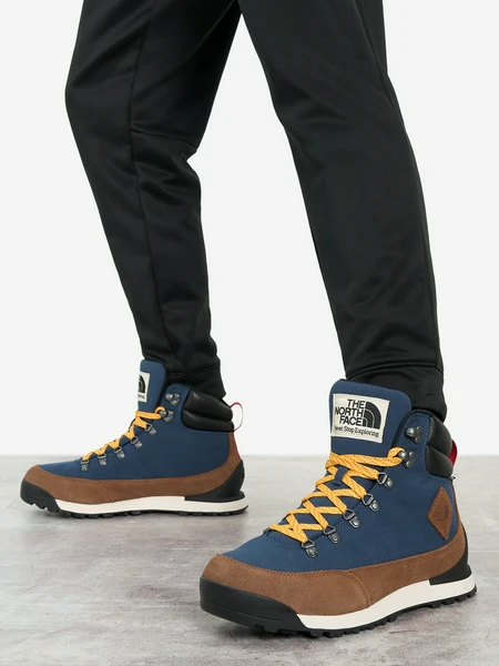 Ботинки мужские The North Face Back-To-Berkeley IV Textile Wp, синий, арт. NF0A8177OIE1T1K