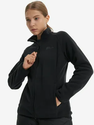 Джемпер флисовый Jack Wolfskin Moonrise, черный, арт. 1703883J01-6000