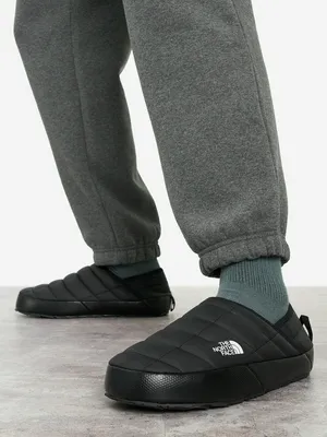 Слипоны утепленные The North Face Thermoball Traction Mule V, черный, арт. NF0A3UZNKY41T1K