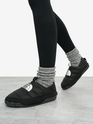 Слипоны утепленные The North Face Nuptse Mule, черный, арт. NF0A5G2BKY41T1K