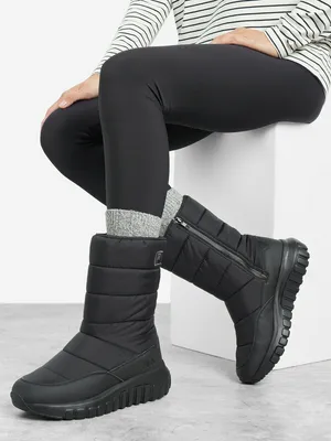 Дутики FILA Chrome Puffy, черный, арт. 136412FLA-99