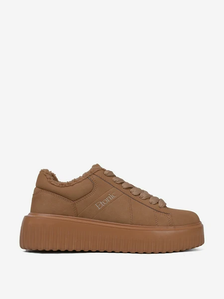 Кеды женские Etonic Yancy Fur, коричневый, арт. ETW524X01ETN-01