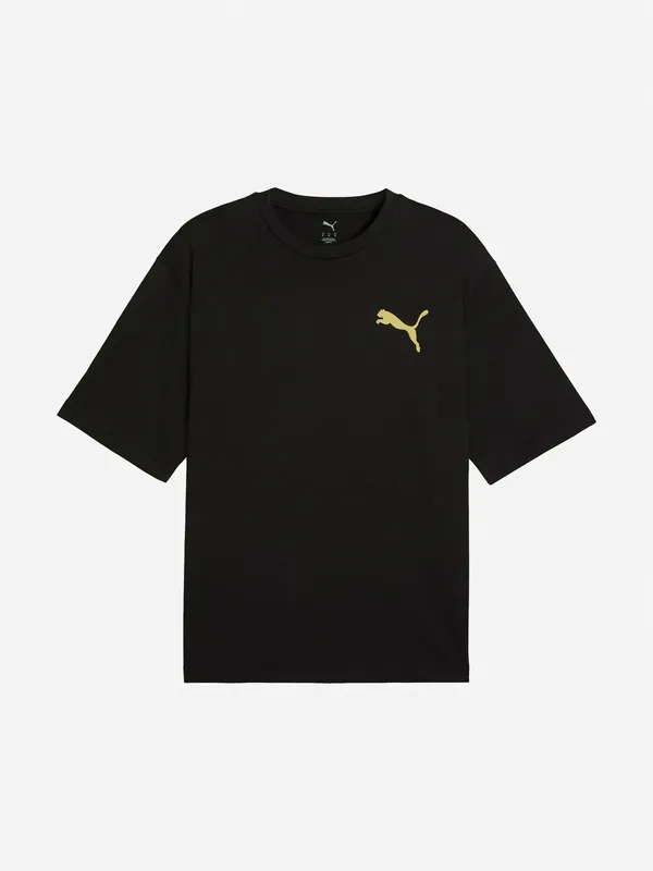 Футболка Puma свободного кроя с принтом, черный, арт. 694360P0P-01
