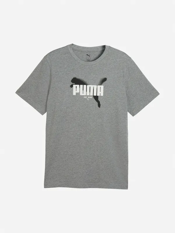 Футболка Puma Graphics с логотипом, серый, арт. 694355P0P-53