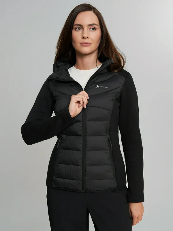 Куртка женская Outventure прямого кроя, черный, арт. 135796OUT-99