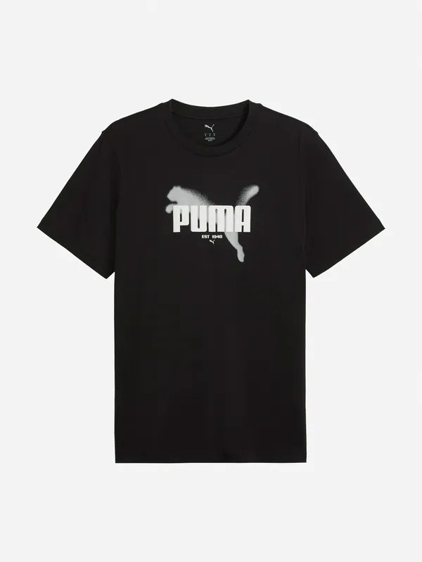 Футболка Puma Graphics с логотипом, черный, арт. 694355P0P-01
