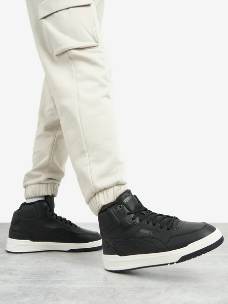 Кеды утепленные PUMA Shuffle Downtown, черный, арт. 405794P0P-01