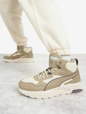 Кроссовки утепленные женские PUMA Trinity Lite, зеленый, арт. 405796P0P-02