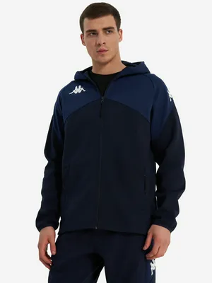 Толстовка Kappa Fianto, синий, арт. 341N4MWKAP-A21