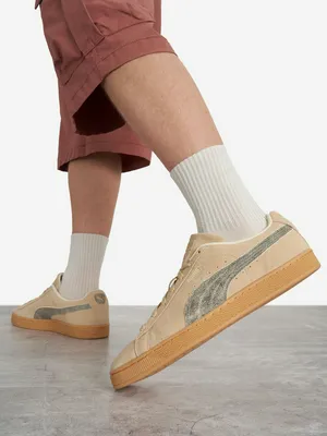 Кеды PUMA Suede Reward, бежевый, арт. 401351P0P-02