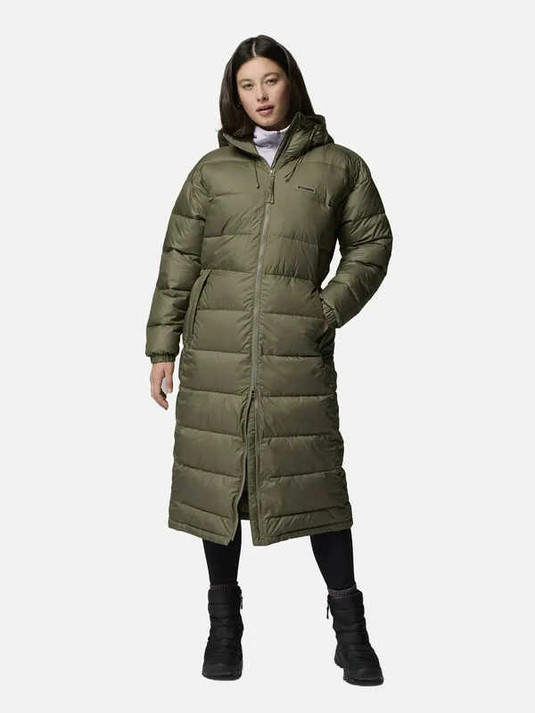 Пальто Columbia Pike Lake III Long Jacket прямого кроя, зеленый, арт. 2133541CLB-397