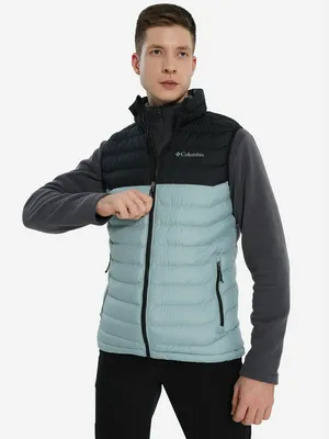 Жилет утепленный Columbia Powder Lite II Vest, голубой, арт. 2086971CLB-461