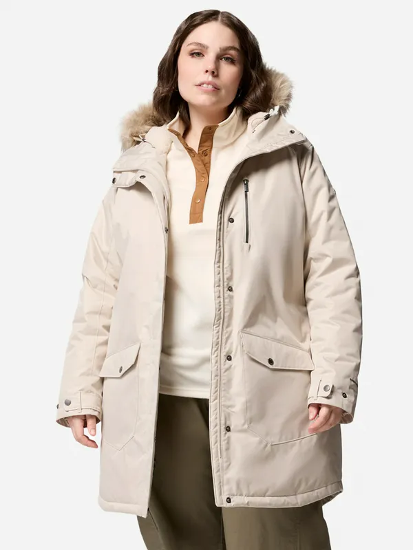 Куртка женская Columbia Suttle Mountain Plus Size, бежевый, арт. 1799754CLB-279