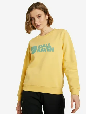 Свитшот Fjallraven Logo, желтый, арт. 84143FJR-133
