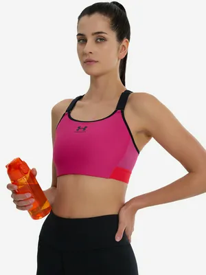 Спортивный топ бра Under Armour, розовый, арт. 1379195U0F-686