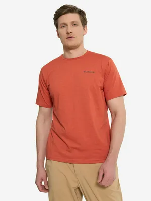 Футболка мужская Columbia Sun Trek Short Sleeve Tee, оранжевый, арт. 1931161CLB-851