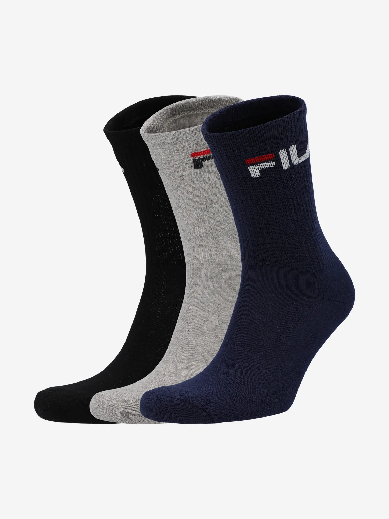 Носки FILA, 3 пары, разноцветный, арт. 119600FLA-MX