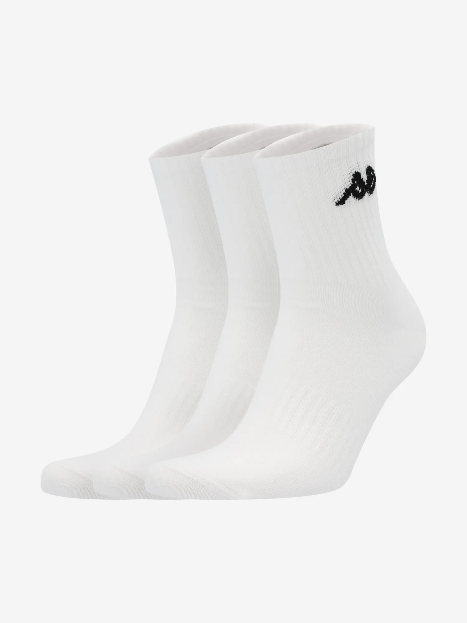 Носки Kappa, 3 пары, белый, арт. 127295KAP-WB