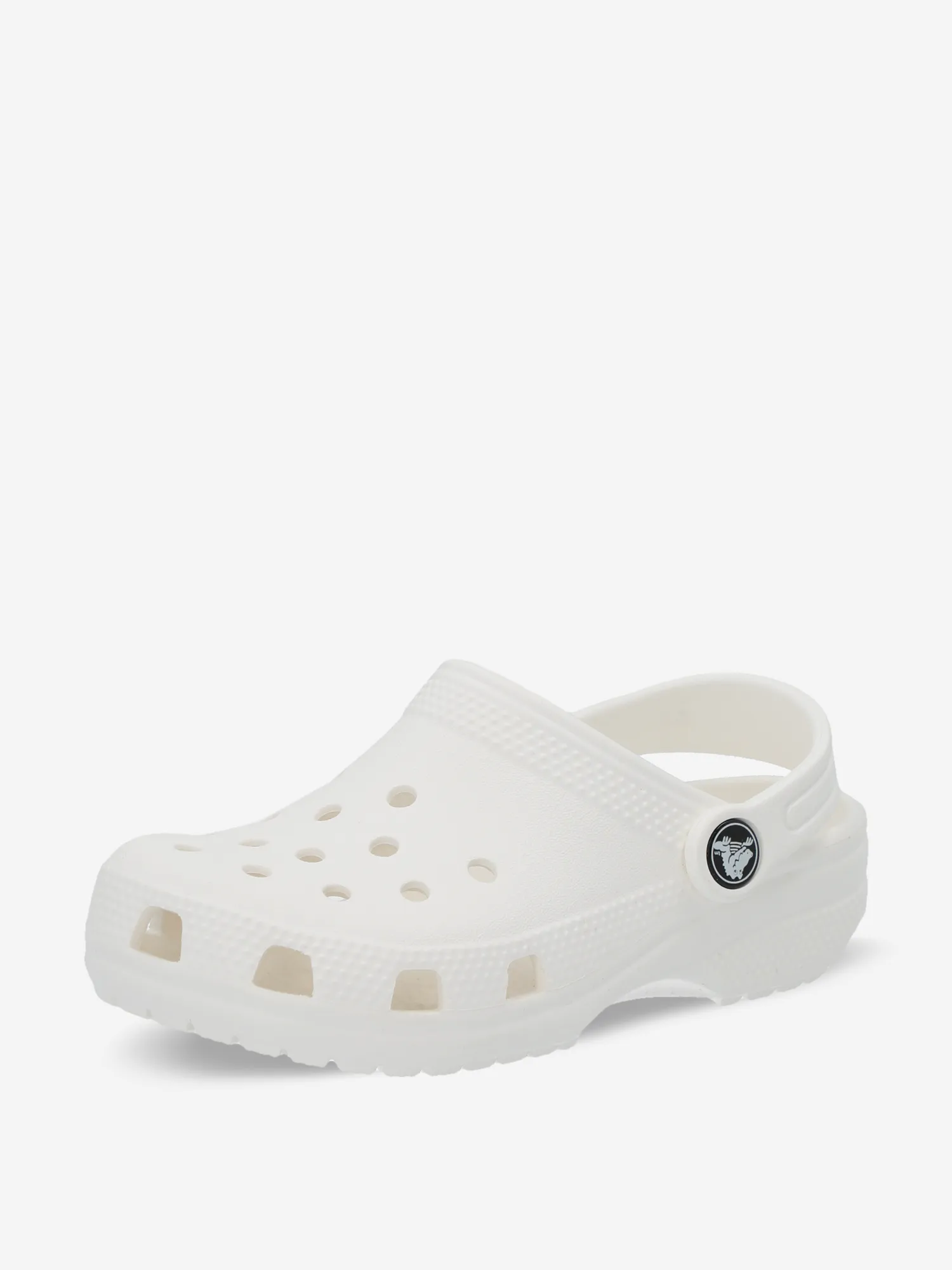 Сабо детские Crocs Classic Clog K, белый, арт. 206991C1G-100