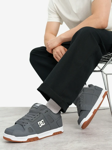 Кеды мужские DC Shoes Stag, серый, арт. 320188D12-2GG