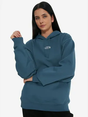 Худи оверсайз The North Face Essential, синий, арт. NF0A89ENBQ51T1K