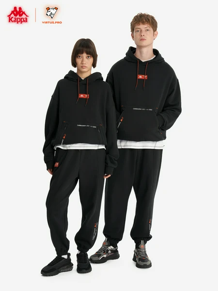 Брюки Kappa x Virtus.pro, черный, арт. 139282KAP-99