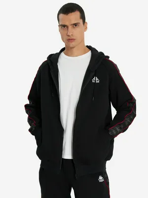 Толстовка мужская Kappa, черный, арт. 32261EWKAP-R09