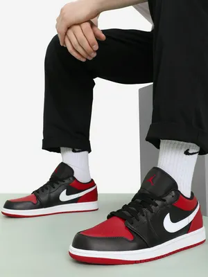 Кеды Nike Air Jordan 1 Low, черный, арт. 553558N06-066