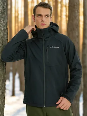 Куртка софтшелл мужская Columbia Cascade Ridge III Softshell, черный, арт. 2090411CLB-010
