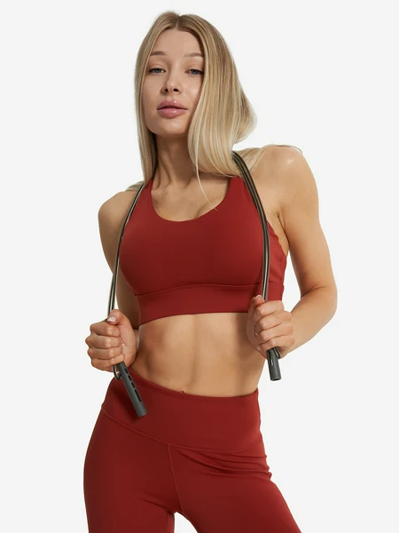 Топ бра спортивный, красный, арт. W562514502361-2W