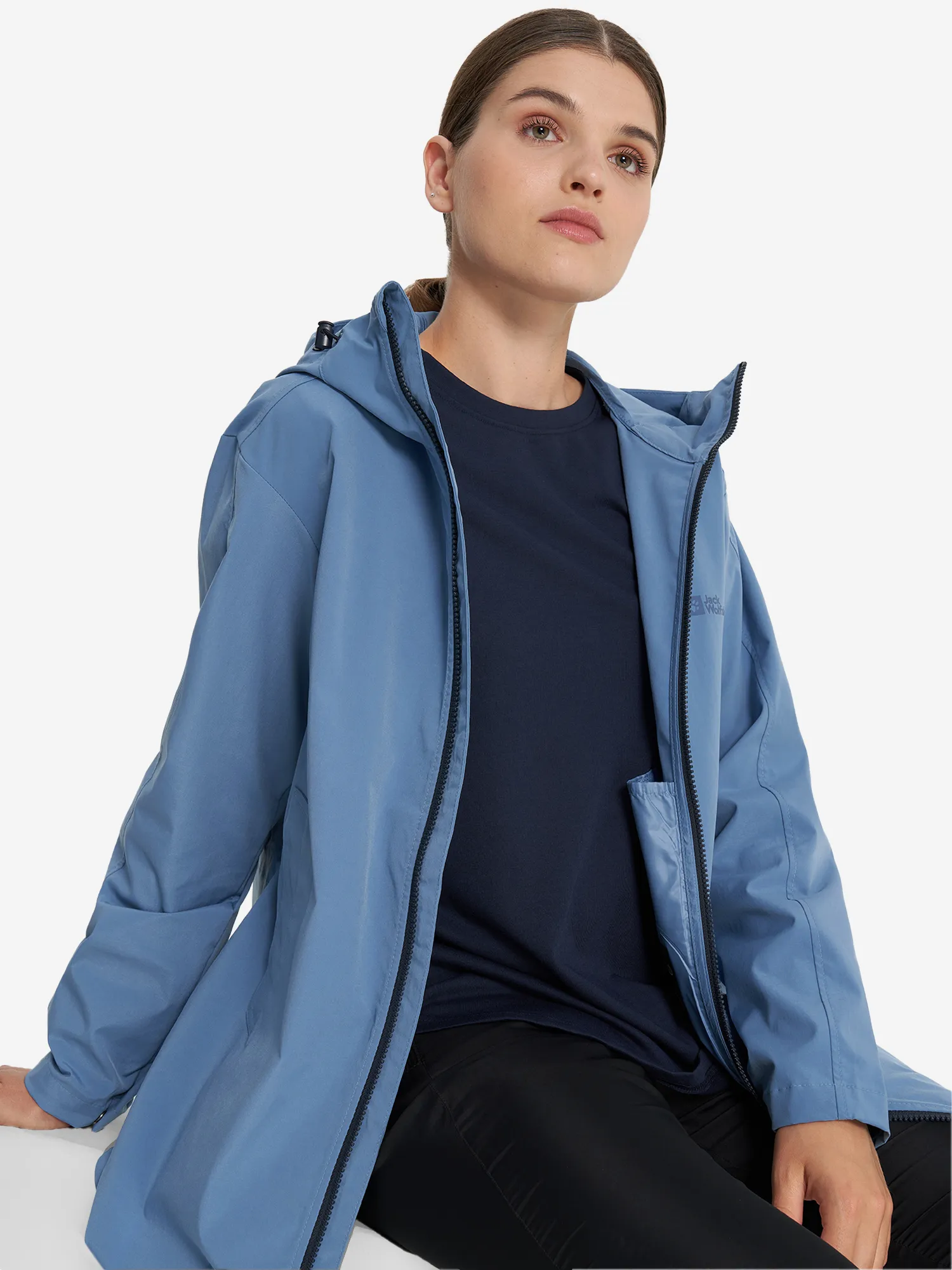 Ветровка Jack Wolfskin Desert, голубой, арт. 1307831J01-1325