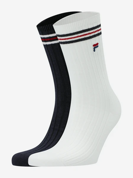 Носки FILA, 2 пары, белый, арт. 129951FLA-WM