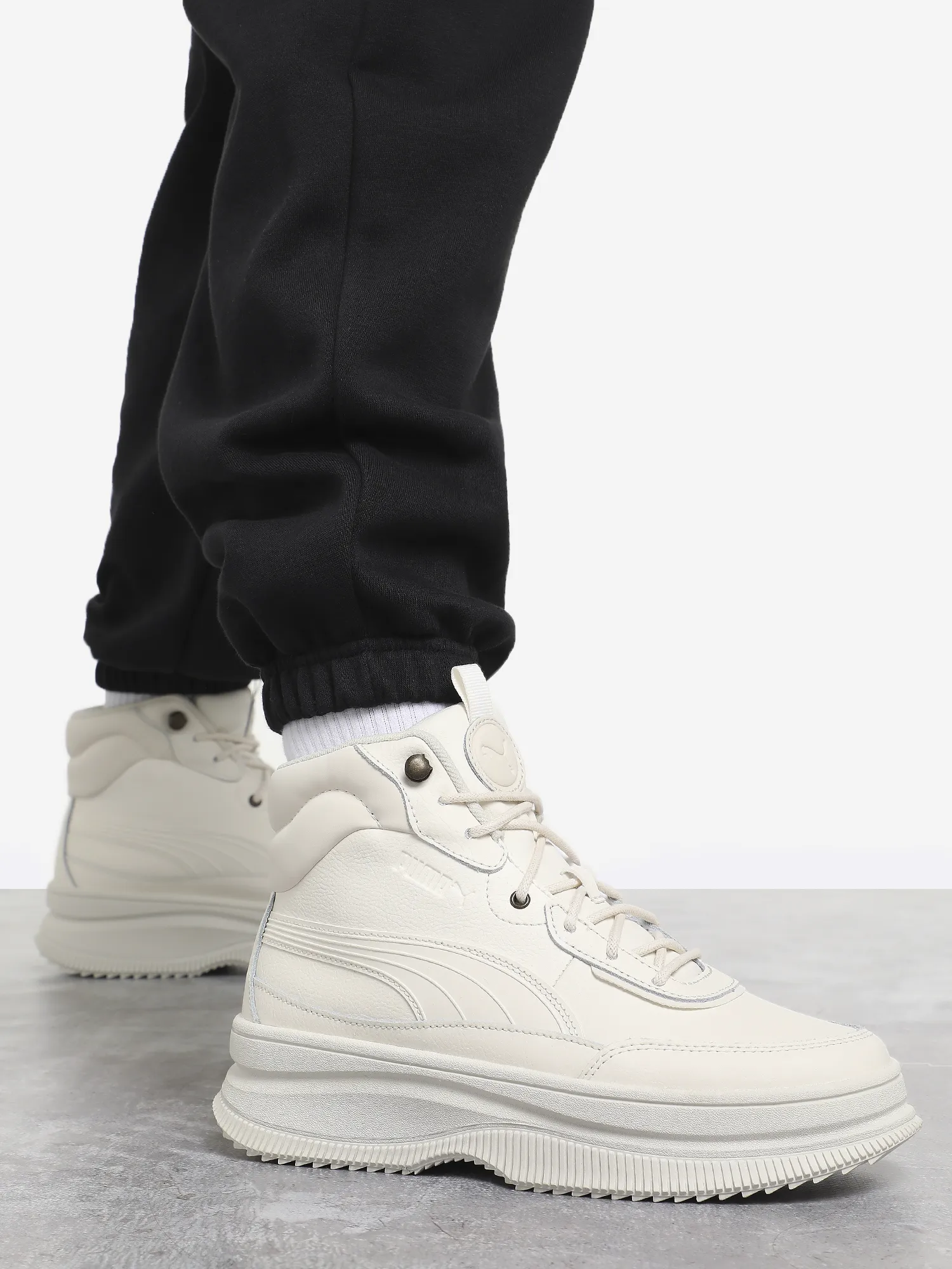 Кроссовки утепленные PUMA Mayra, бежевый, арт. 392316P0P-03
