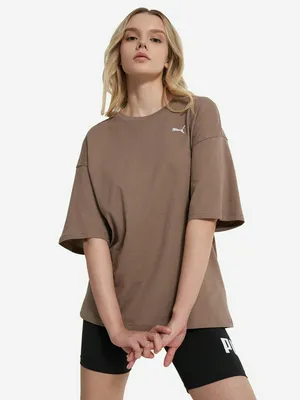 Футболка женская PUMA Wardrobe Ess, коричневый, арт. 629744P0P-93