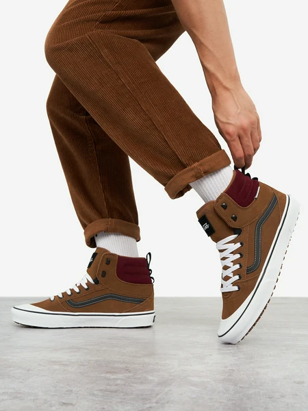Кеды Vans Ashwood Hi Vansguard, коричневый, арт. VN000D947UG1V0D