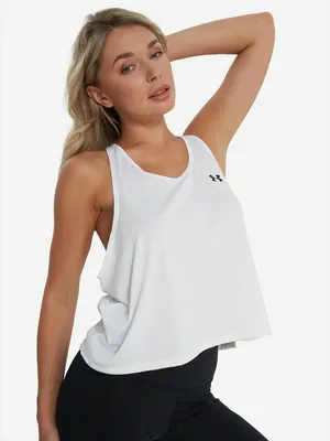 Майка Under Armour Tech Swing Tank, белый, арт. 1389854U0F-100