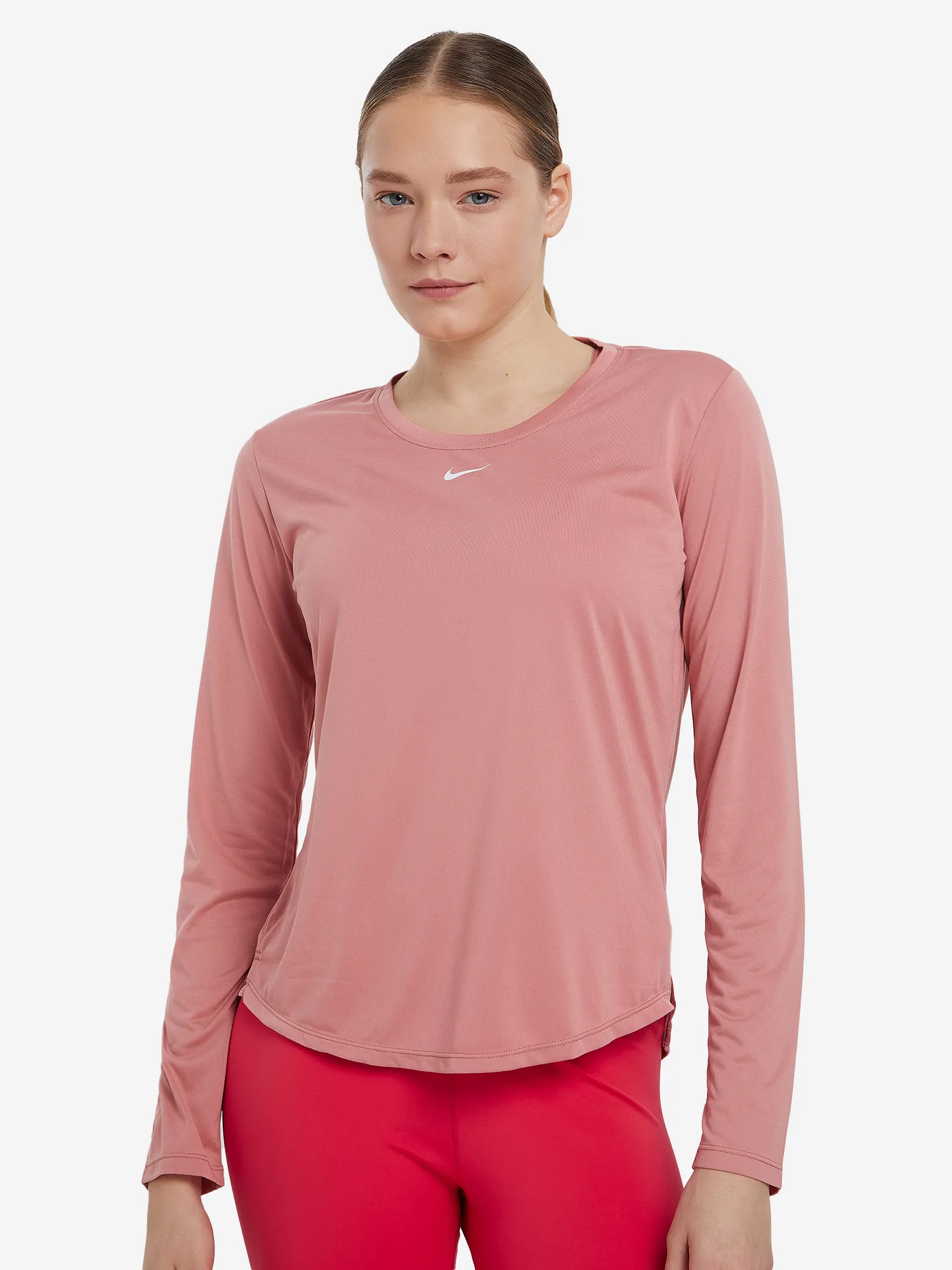 Лонгслив Nike One Dri-Fit, розовый, арт. DD0641N06-618