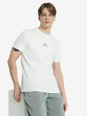 Футболка Kappa, белый, арт. 137638KAP-00